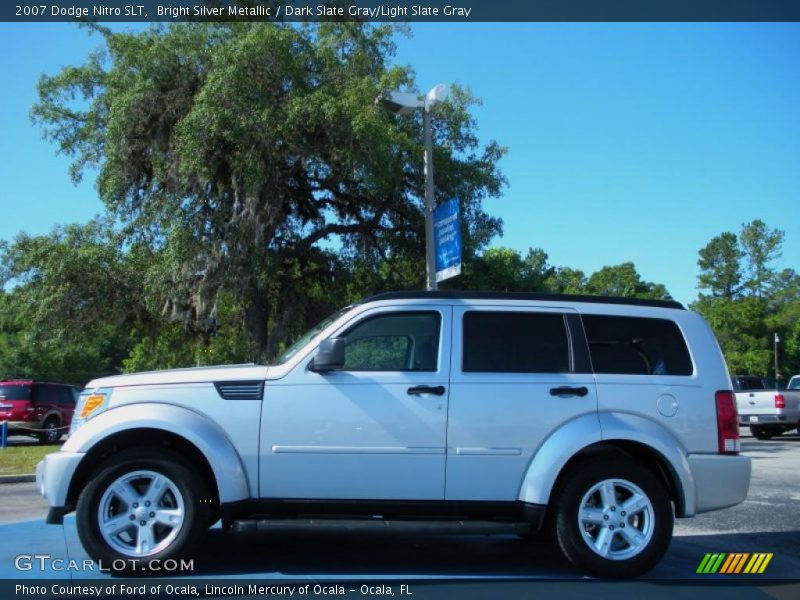 Bright Silver Metallic / Dark Slate Gray/Light Slate Gray 2007 Dodge Nitro SLT