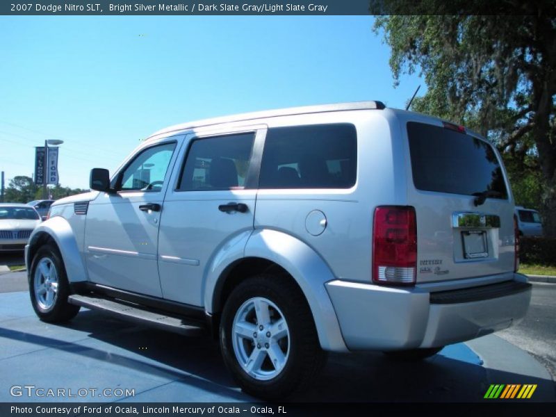 Bright Silver Metallic / Dark Slate Gray/Light Slate Gray 2007 Dodge Nitro SLT