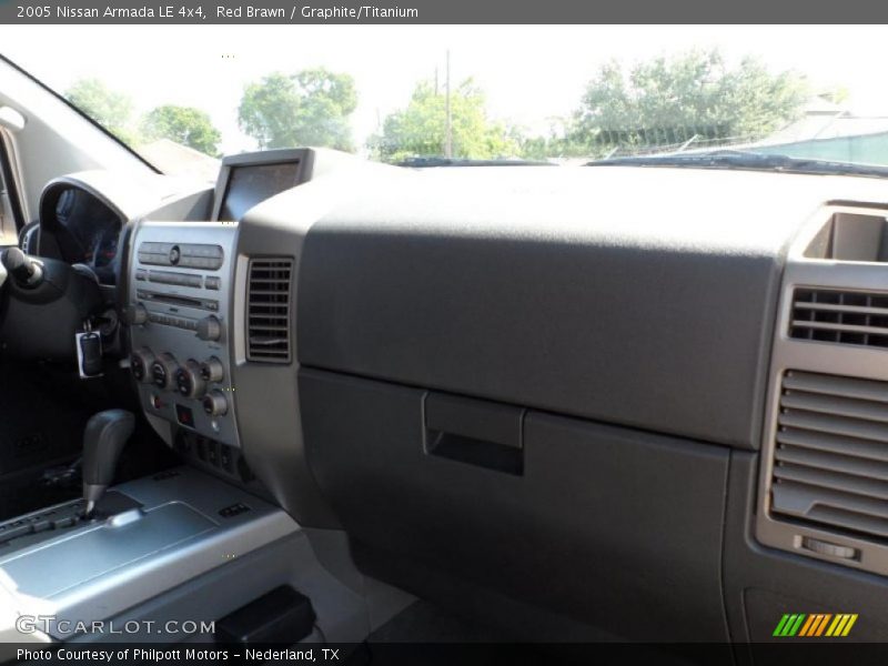 Red Brawn / Graphite/Titanium 2005 Nissan Armada LE 4x4