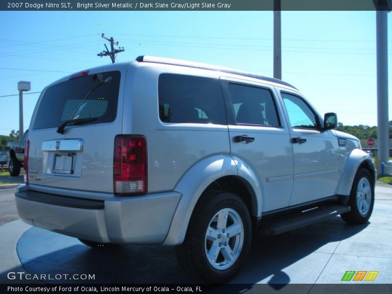 Bright Silver Metallic / Dark Slate Gray/Light Slate Gray 2007 Dodge Nitro SLT
