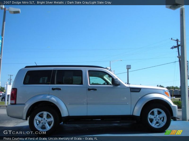 Bright Silver Metallic / Dark Slate Gray/Light Slate Gray 2007 Dodge Nitro SLT