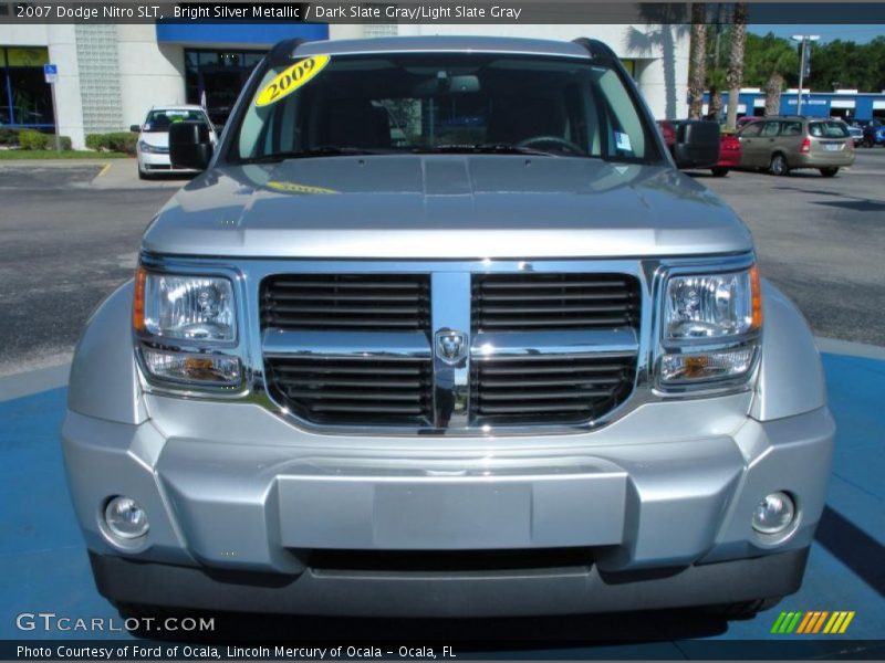 Bright Silver Metallic / Dark Slate Gray/Light Slate Gray 2007 Dodge Nitro SLT