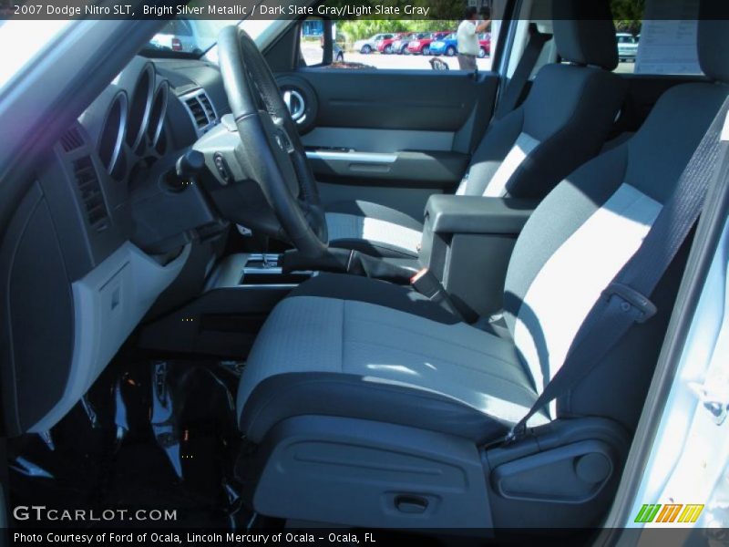 Bright Silver Metallic / Dark Slate Gray/Light Slate Gray 2007 Dodge Nitro SLT