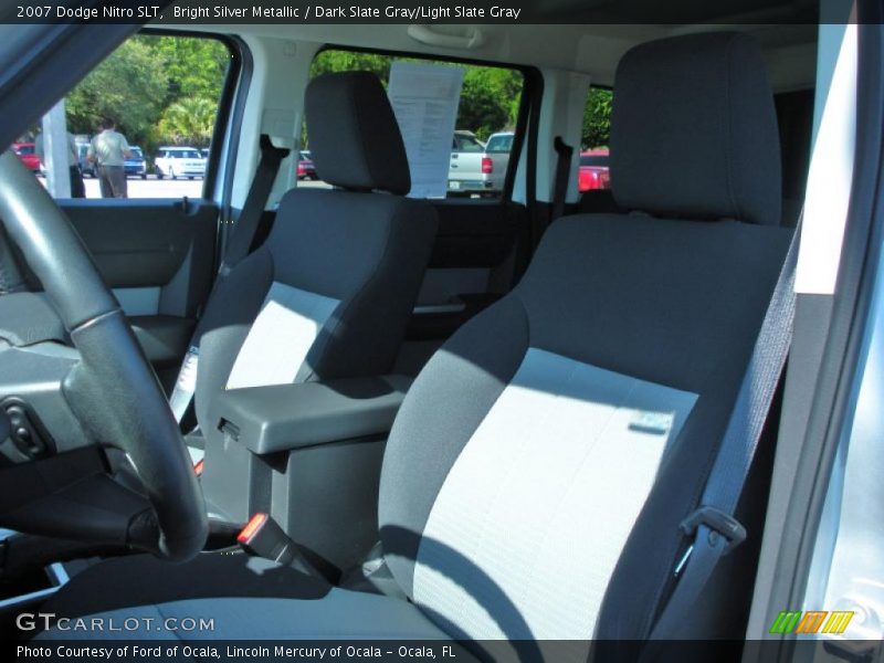 Bright Silver Metallic / Dark Slate Gray/Light Slate Gray 2007 Dodge Nitro SLT