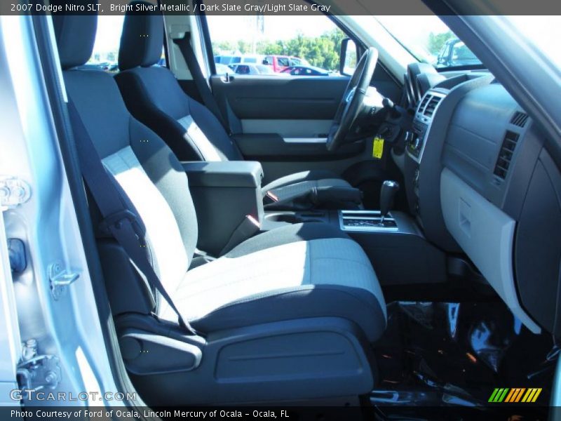 Bright Silver Metallic / Dark Slate Gray/Light Slate Gray 2007 Dodge Nitro SLT