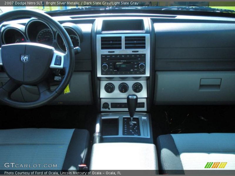 Bright Silver Metallic / Dark Slate Gray/Light Slate Gray 2007 Dodge Nitro SLT
