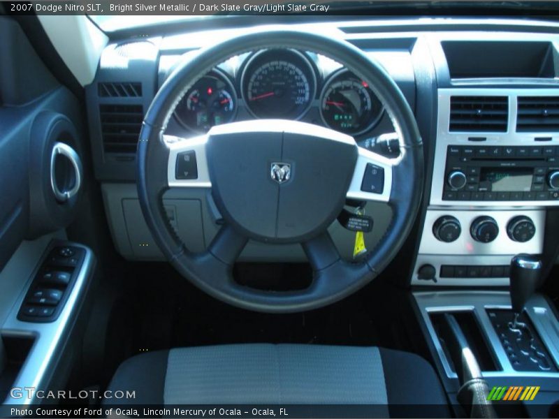 Bright Silver Metallic / Dark Slate Gray/Light Slate Gray 2007 Dodge Nitro SLT
