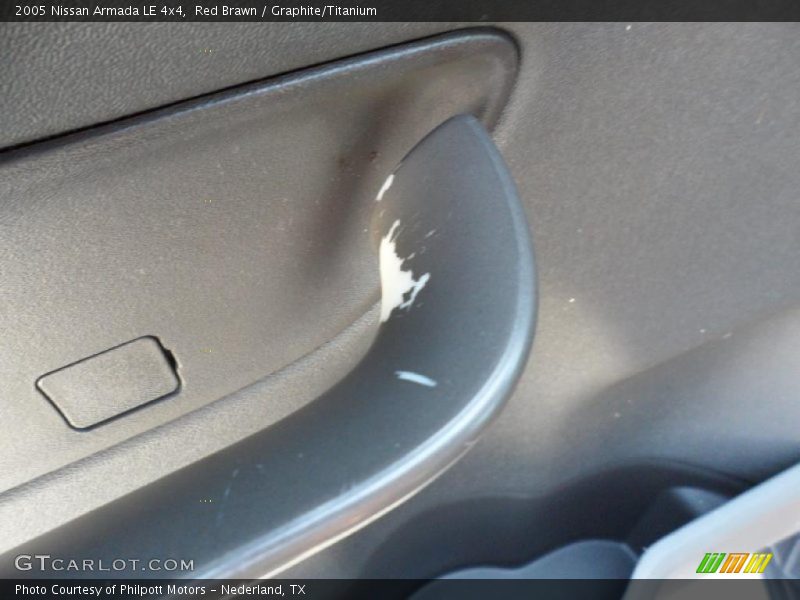 Red Brawn / Graphite/Titanium 2005 Nissan Armada LE 4x4