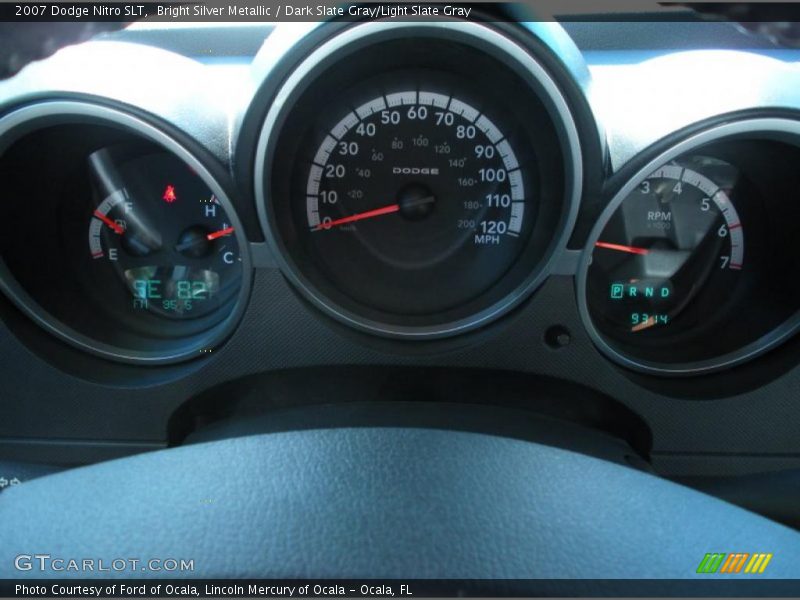 Bright Silver Metallic / Dark Slate Gray/Light Slate Gray 2007 Dodge Nitro SLT