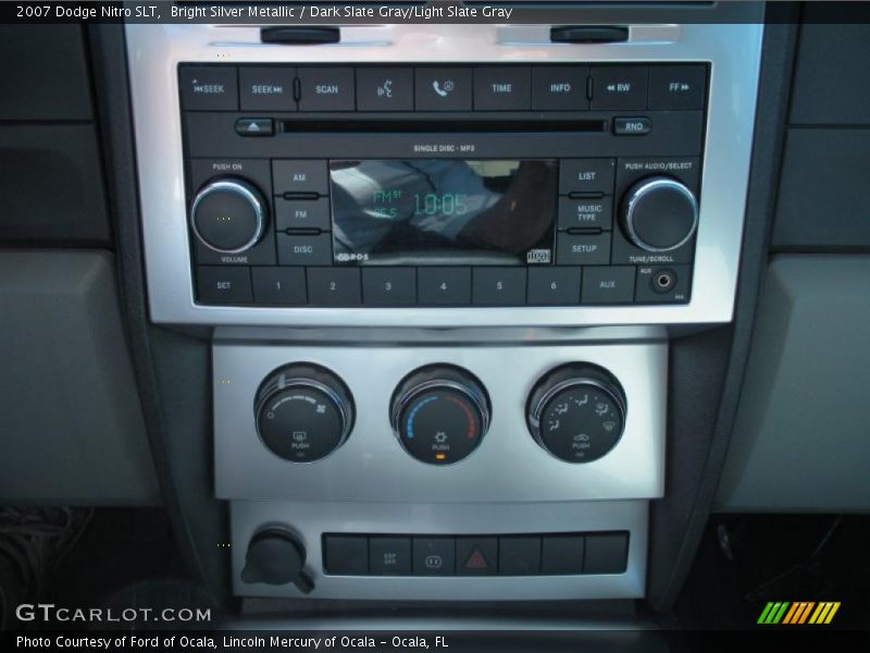 Bright Silver Metallic / Dark Slate Gray/Light Slate Gray 2007 Dodge Nitro SLT
