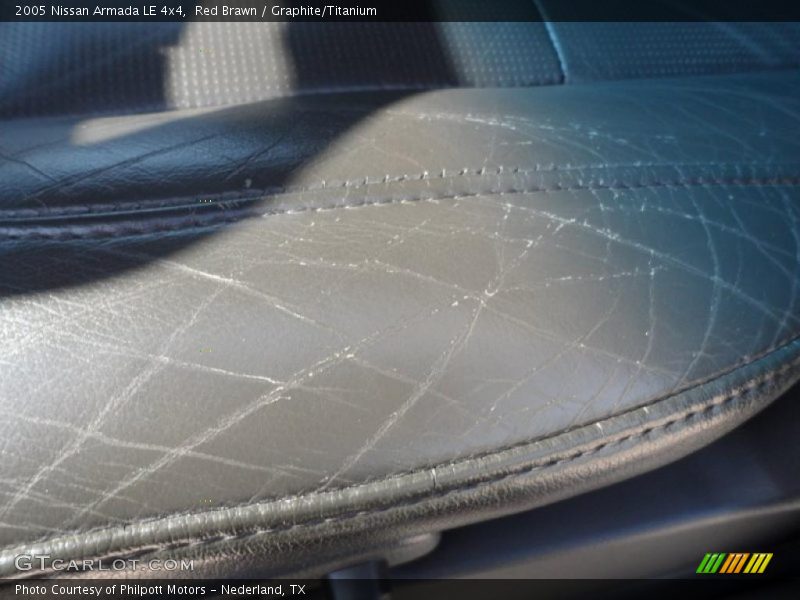 Red Brawn / Graphite/Titanium 2005 Nissan Armada LE 4x4