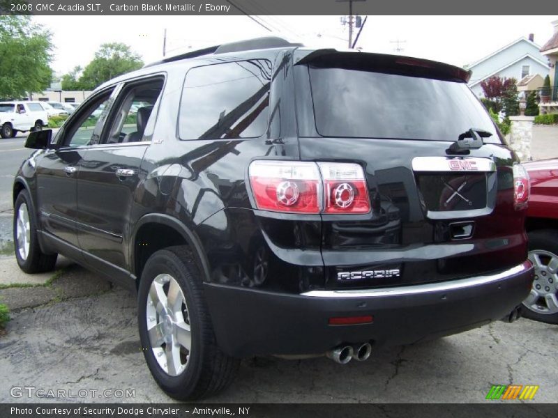 Carbon Black Metallic / Ebony 2008 GMC Acadia SLT