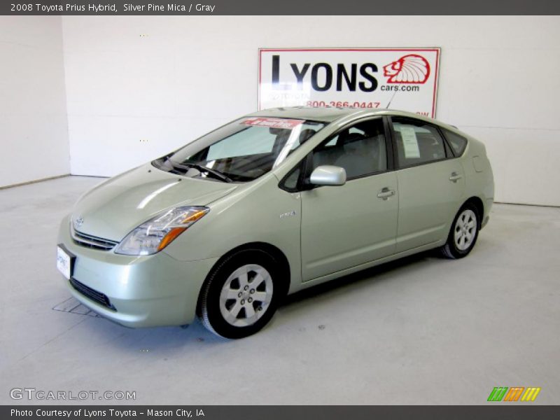Silver Pine Mica / Gray 2008 Toyota Prius Hybrid