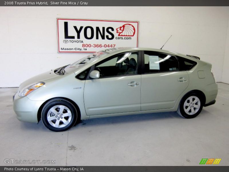 Silver Pine Mica / Gray 2008 Toyota Prius Hybrid