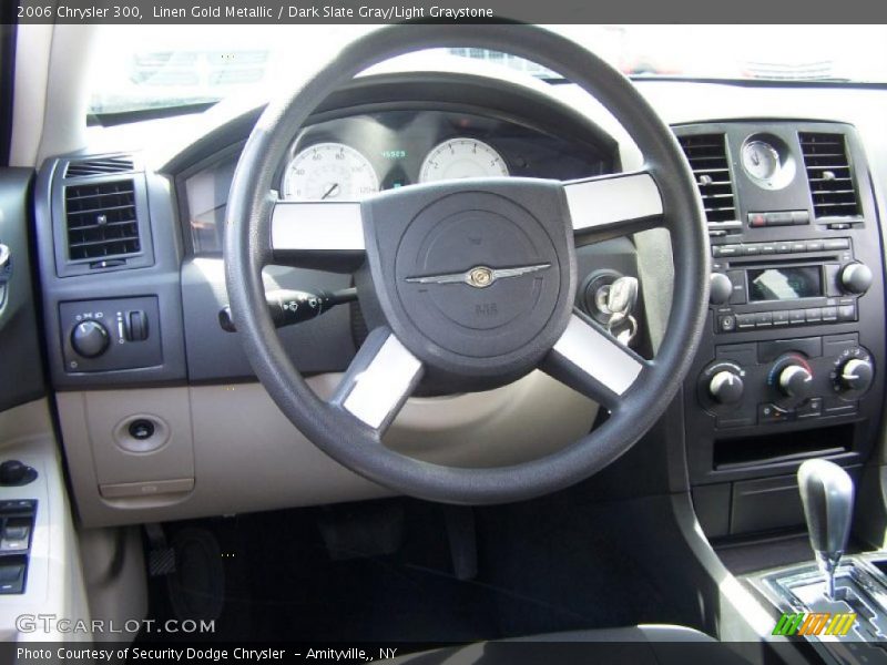 Linen Gold Metallic / Dark Slate Gray/Light Graystone 2006 Chrysler 300