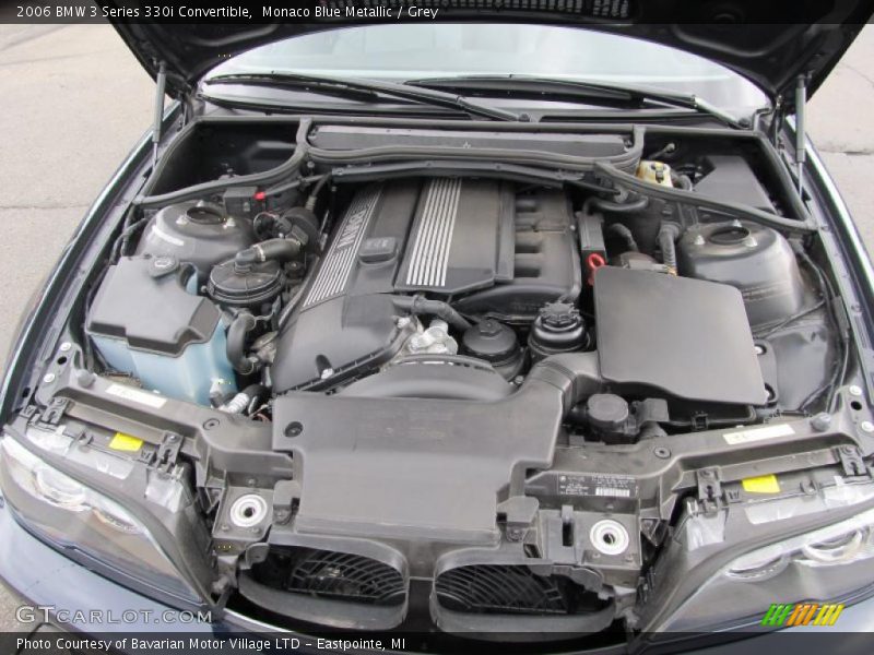 Monaco Blue Metallic / Grey 2006 BMW 3 Series 330i Convertible