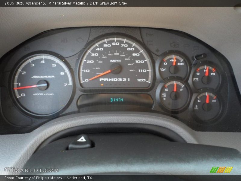  2006 Ascender S S Gauges