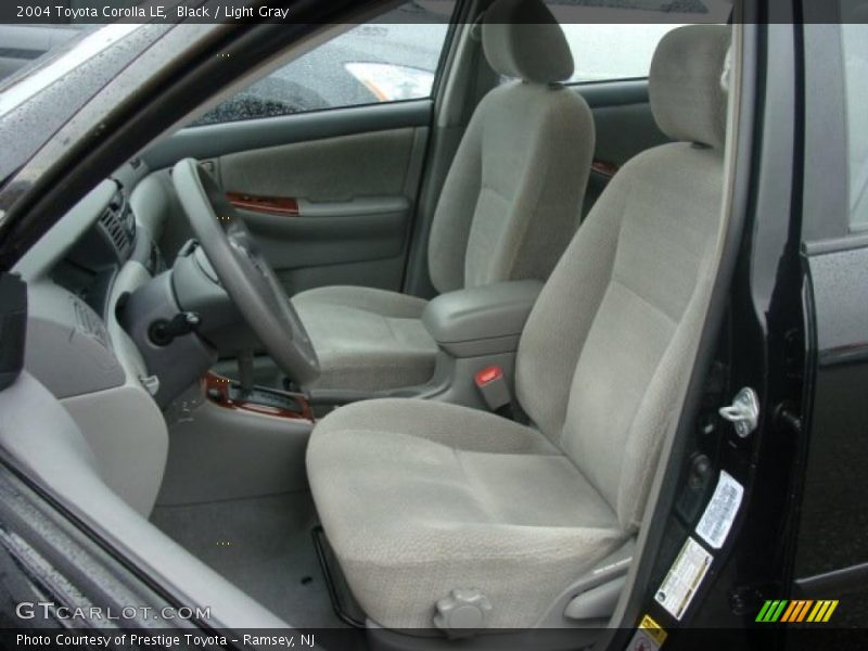 Black / Light Gray 2004 Toyota Corolla LE