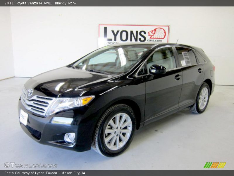 Black / Ivory 2011 Toyota Venza I4 AWD
