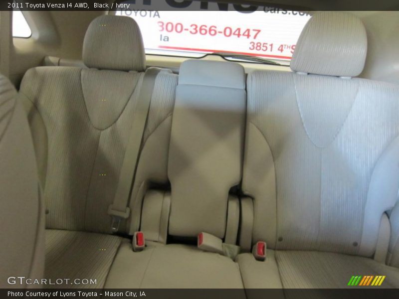 Black / Ivory 2011 Toyota Venza I4 AWD