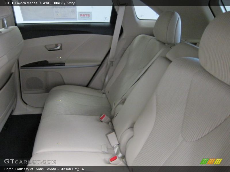 Black / Ivory 2011 Toyota Venza I4 AWD