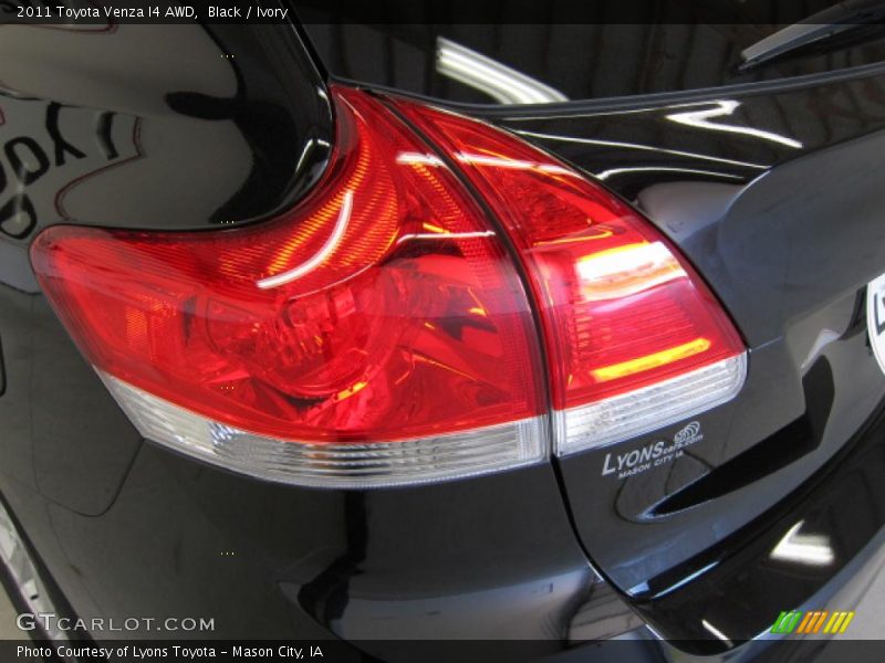 Black / Ivory 2011 Toyota Venza I4 AWD