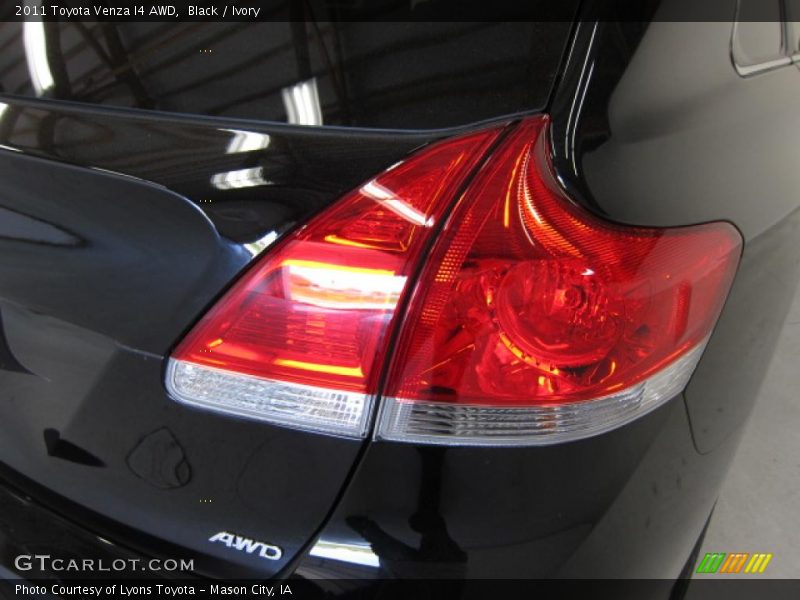 Black / Ivory 2011 Toyota Venza I4 AWD