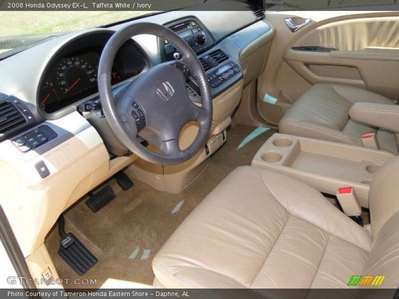 Taffeta White / Ivory 2008 Honda Odyssey EX-L