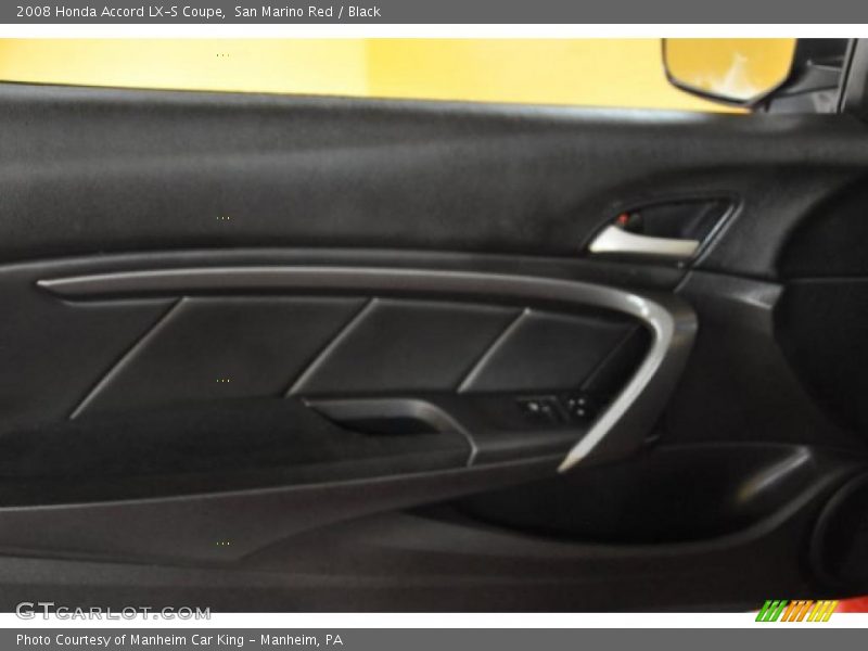 San Marino Red / Black 2008 Honda Accord LX-S Coupe