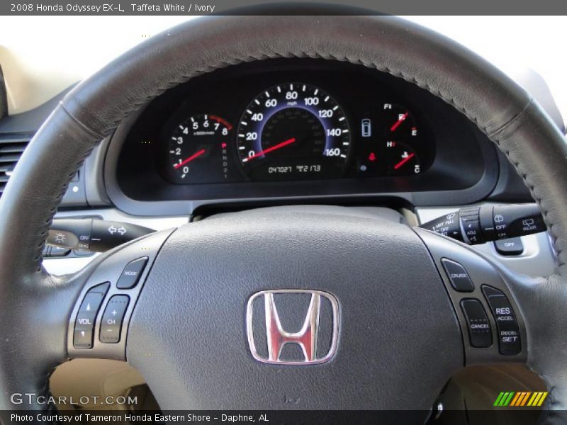 Taffeta White / Ivory 2008 Honda Odyssey EX-L
