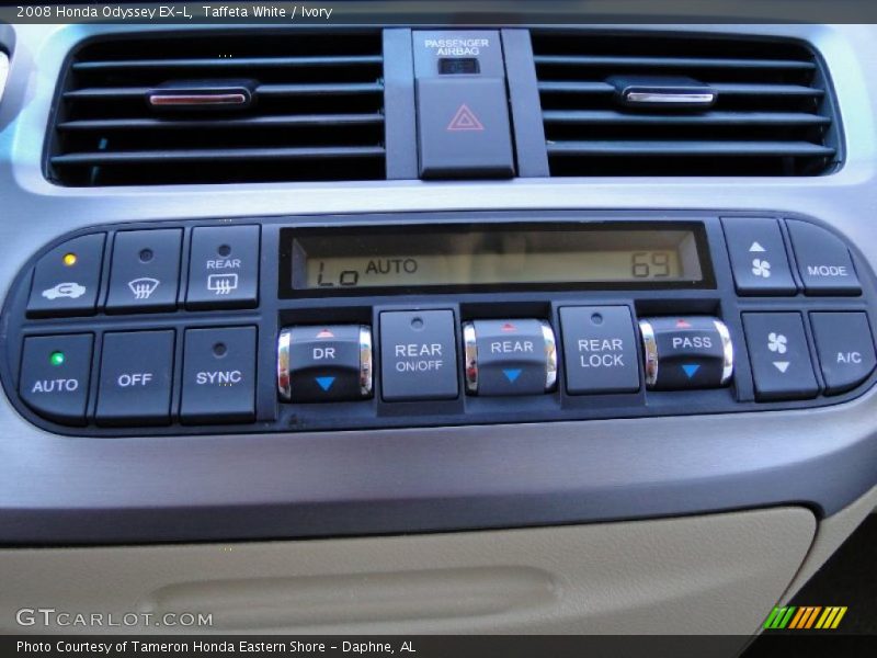 Taffeta White / Ivory 2008 Honda Odyssey EX-L