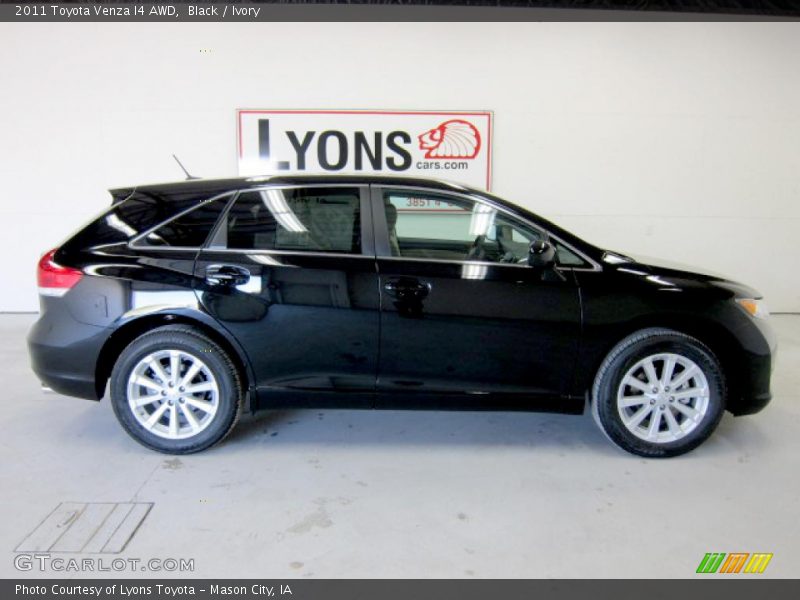 Black / Ivory 2011 Toyota Venza I4 AWD
