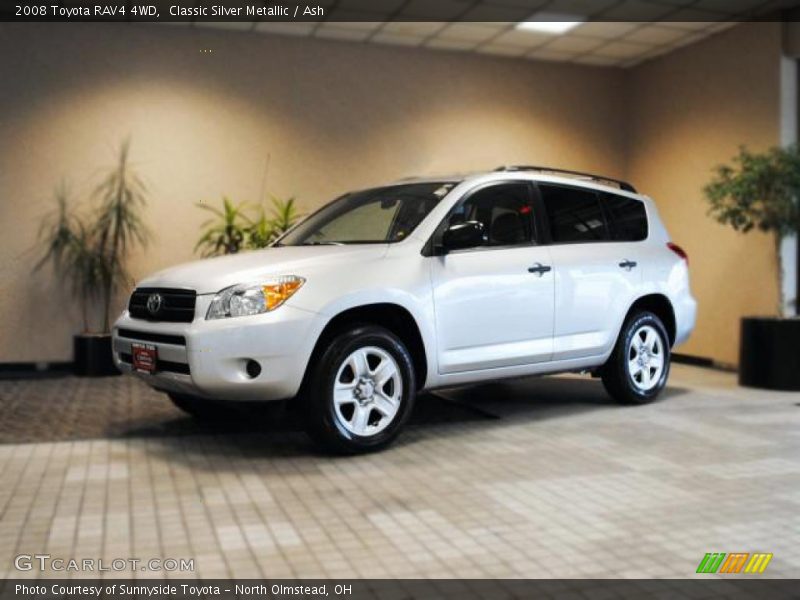 Classic Silver Metallic / Ash 2008 Toyota RAV4 4WD