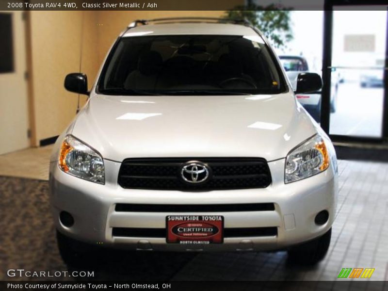 Classic Silver Metallic / Ash 2008 Toyota RAV4 4WD