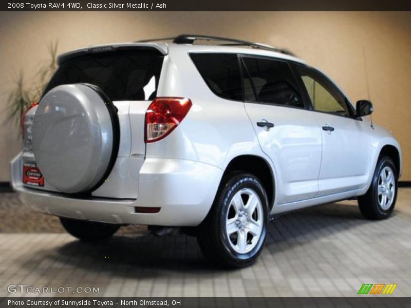 Classic Silver Metallic / Ash 2008 Toyota RAV4 4WD