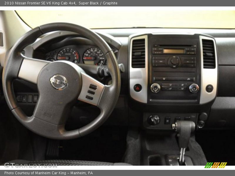 Super Black / Graphite 2010 Nissan Frontier SE V6 King Cab 4x4