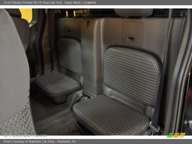 Super Black / Graphite 2010 Nissan Frontier SE V6 King Cab 4x4