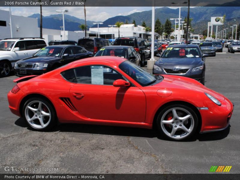 Guards Red / Black 2006 Porsche Cayman S