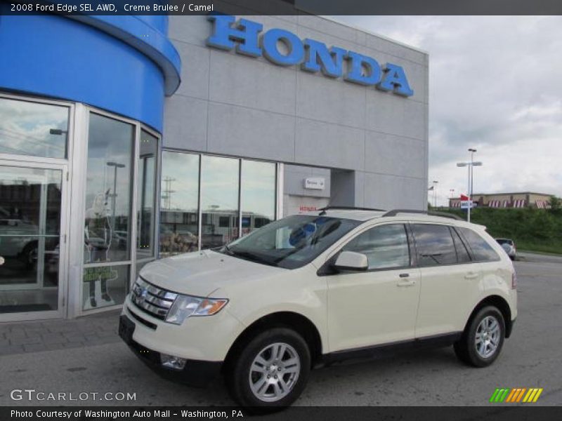Creme Brulee / Camel 2008 Ford Edge SEL AWD