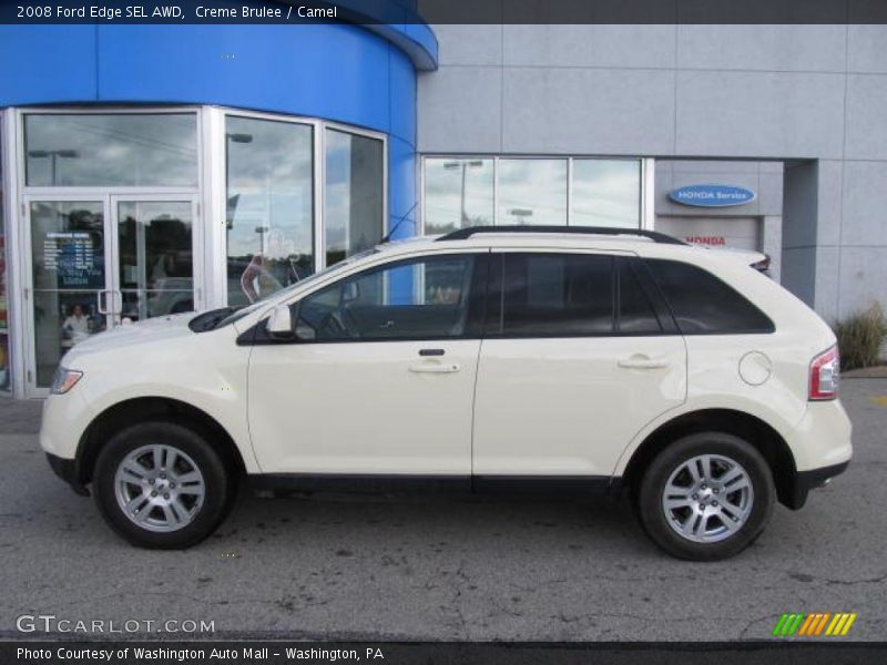 Creme Brulee / Camel 2008 Ford Edge SEL AWD