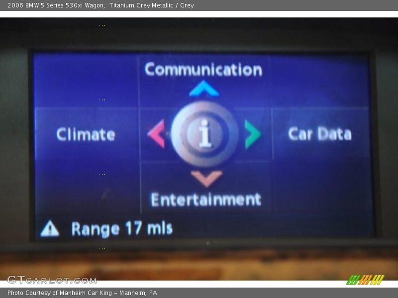 Titanium Grey Metallic / Grey 2006 BMW 5 Series 530xi Wagon