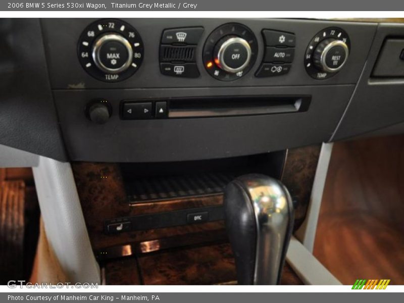 Titanium Grey Metallic / Grey 2006 BMW 5 Series 530xi Wagon