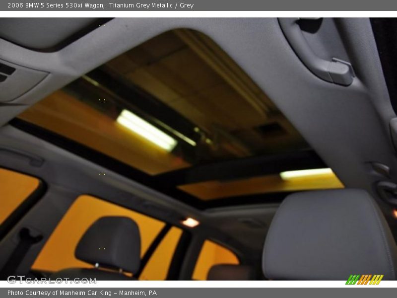 Titanium Grey Metallic / Grey 2006 BMW 5 Series 530xi Wagon