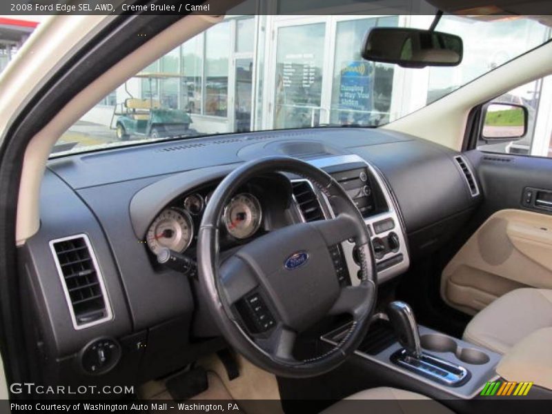 Creme Brulee / Camel 2008 Ford Edge SEL AWD