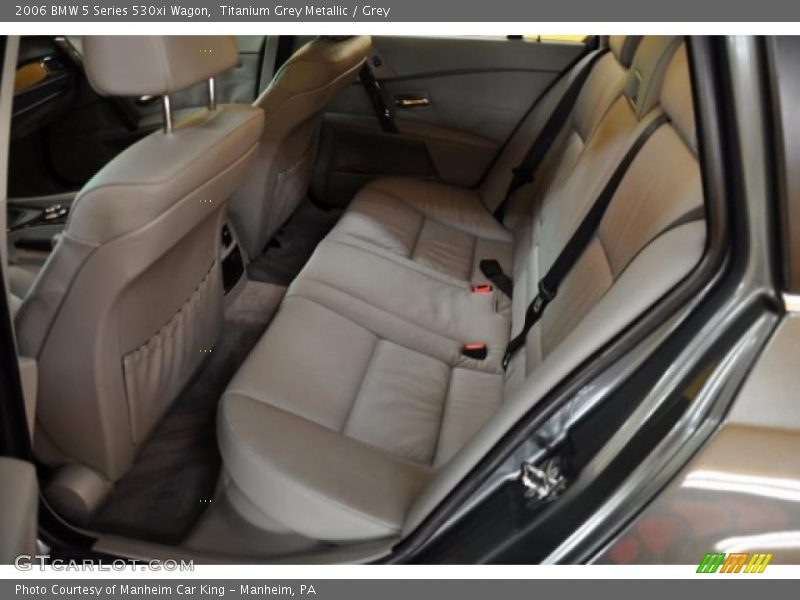 Titanium Grey Metallic / Grey 2006 BMW 5 Series 530xi Wagon