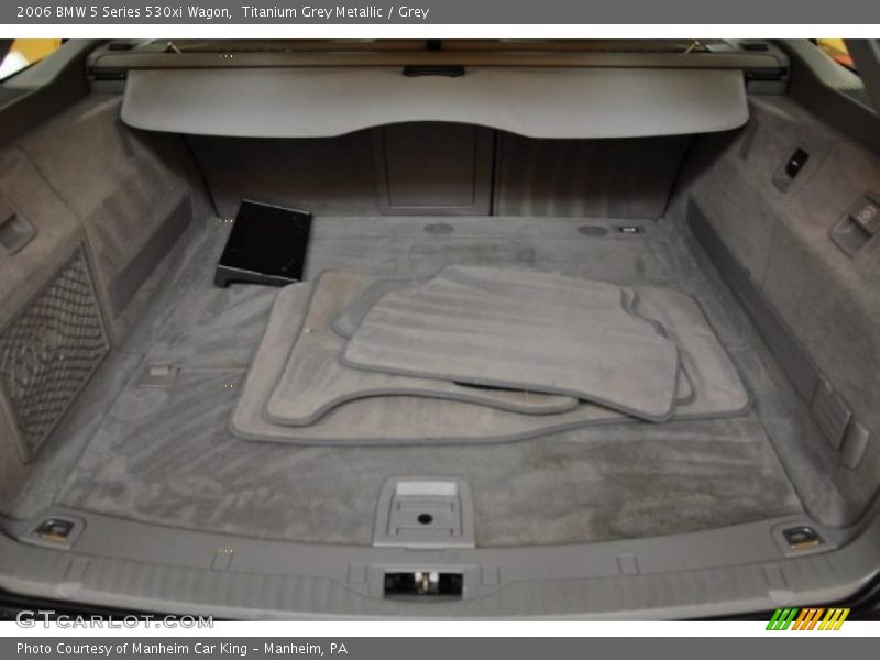 Titanium Grey Metallic / Grey 2006 BMW 5 Series 530xi Wagon