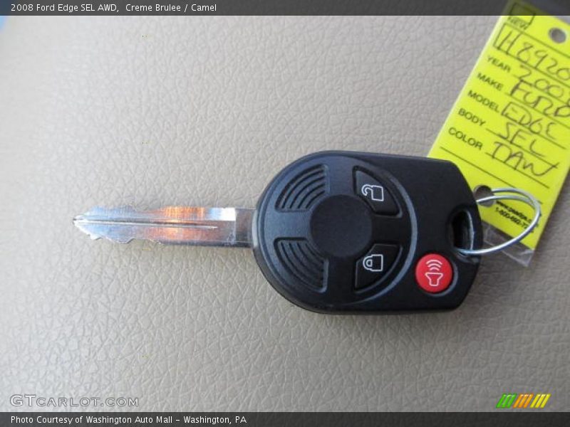 Creme Brulee / Camel 2008 Ford Edge SEL AWD