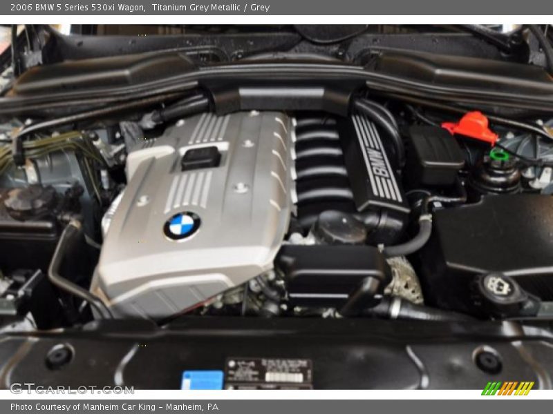 Titanium Grey Metallic / Grey 2006 BMW 5 Series 530xi Wagon