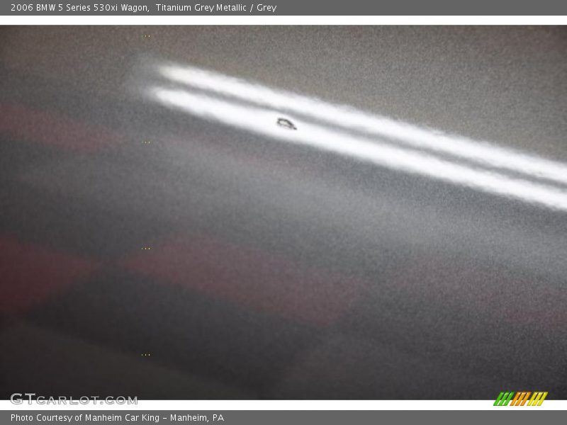 Titanium Grey Metallic / Grey 2006 BMW 5 Series 530xi Wagon