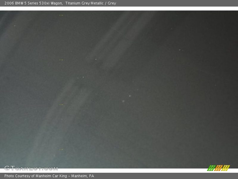 Titanium Grey Metallic / Grey 2006 BMW 5 Series 530xi Wagon